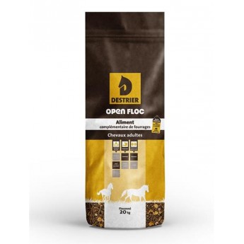 ALIMENT FLOCONNE - DESTRIER OPEN FLOC 20kg