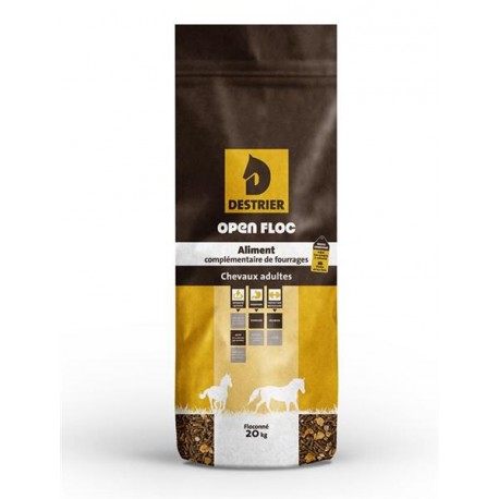 ALIMENT FLOCONNE - DESTRIER OPEN FLOC 20kg
