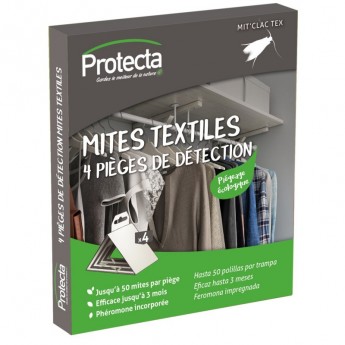 PIEGES ANTI-MITES TEXTILE/LOT DE 4