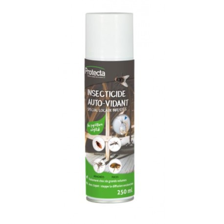 INSECTICIDE AUTO-VIDANT POUR VOLANTS ET RAMPANTS