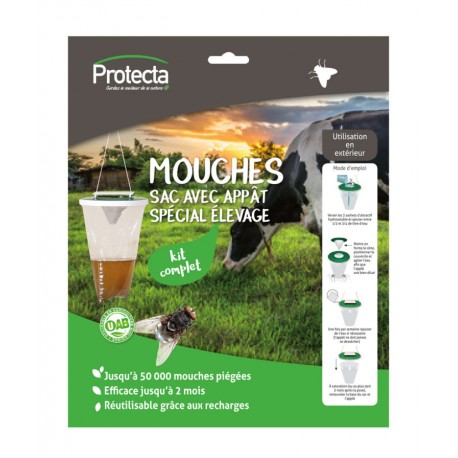 SAC A MOUCHE 5,5L (réutilisable)