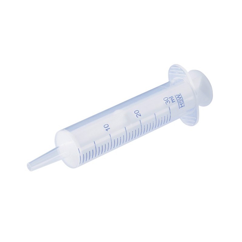 SERINGUE PLASTIQUE 30ML - SANS AIGUILLE