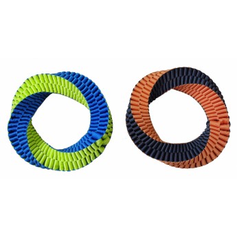 JOUET CHIEN CORDE TWIST RING 15cm