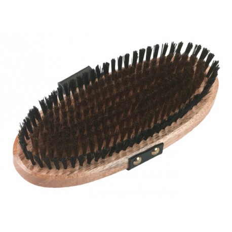 BROSSE ETRILLE  LAITON DRAGONNE CUIR 9 RANGEES