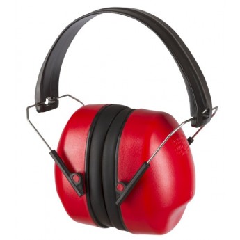 CASQUE ANTI-BRUIT PLIABLE ROUGE