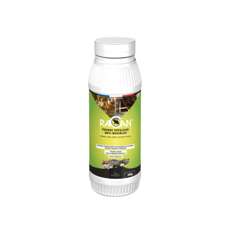 POUDRE REPULSIVE ANTI NUISIBLES 550G RACAN