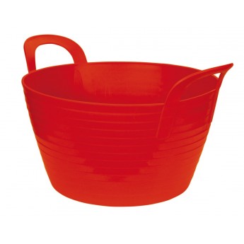 SEAU FLEXIBLE 28L ROUGE
