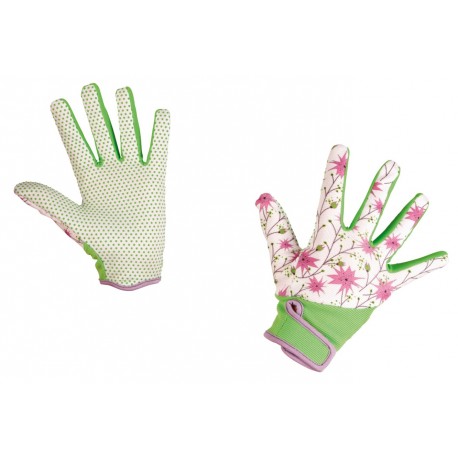 GANTS JARDINAGE FLEURI T8/M
