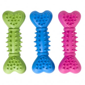 JOUET CHIEN SOFT RUBBER OS 