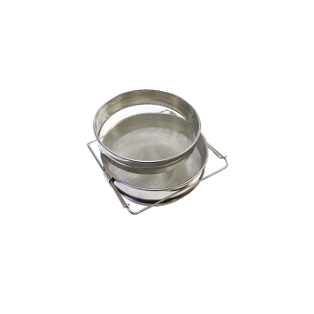 PASSOIRE COULISSE INOX  DOUBLE TAMIS