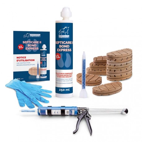 KIT PARAGE BOVIN SEPTICARE AVEC PISTOLET 