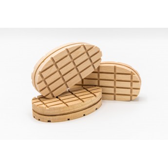 TALONNETTE SEMELLE EN BOIS 11CM