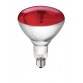 Lampe IR Philips250W 240v rouge, verre renforcé