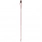 LAISSE CUIR ROND ROUGE 1.20m